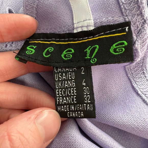 Vintage Matching Set High Rise Slit Midi Maxi Skirt Crop Top Formal Prom Dance - Picture 4 of 6